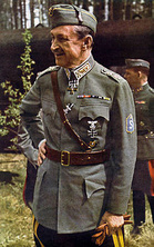 C.G.E. Mannerheim 75-vuotiaana kesällä 1942