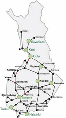 Suomen rautatieverkosto 2024
