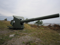 Killan kunnostama uusin museotykki.