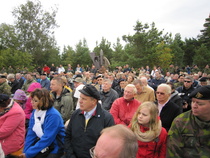 Killan 50-vuotisjuhlaan osallistui noin 400 henkilöä. Minulla oli tilaisuus ojentaa juhlassa Sotavahinkosäätiön tunnustuspalkinto 1 500 euroa killalle. 