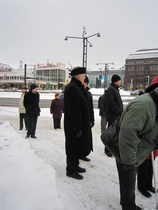 ja tässä kansanedustajat Seppo Kääriäinen ja Jussi Niinistö