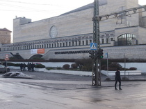 Varsinainen itsenäisyysjuhla lounaineen pidettiin Viron kansalliskirjaston tiloissa.