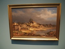 Tälläinen oli Katajanokka ennen. Magnus von Wright 1868