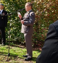 ja hartauspuheen ex-kenttäpiispa, TT Pekka Särkiö.