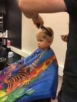 Viktor parturissa kesällä 2016