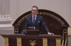 Tasavallan Presidentti Alexander Stubb piti luennon MPKY:n syyskokouksessa 11.12.2024