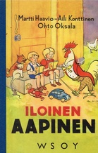 Tässä on kuva vanhan aapisen kannesta.