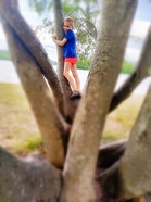 Viktor Tohlopin rannan lepässä kesällä 2022