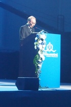 Juhlapuhuja arkkiatri Risto Pelkonen