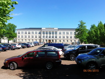 RUK:n päärakennus on edelleen hienossa kunnossa. Uljaan rakennuksen on piirtänyt arkkitehti Johan Jakob Ahrenberg. Sama mies, joka on piirtänyt myös Tampereen klassillisen lyseon - minun vanhan kouluni.