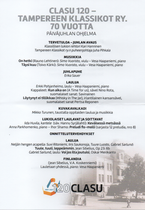 120-vuotisjuhlaohjelma