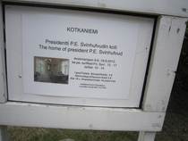 Suomen tasavallan kolmannen presidentin P.E. Svinhufvudin koti on museona ja avoinna matkailijoille kesäaikaan.