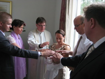 Viktorin siunaaminen.