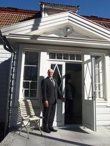 Osallistuimme Kaj Strandvallin kanssa Mannerheim-illalliseen toukokuun loppupuolella