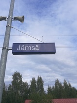 Kävimme Eeva-Leenan kanssa 28.8.2018 junalla Jämsässä tapaamassa Seppoa ja Liisaa sekä 