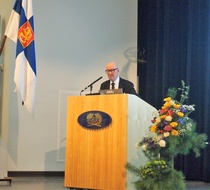 Ministeri Jaakko Iloniemen aiheena oli "Aikamme suurvallat".