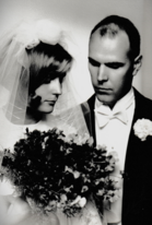 Hääkuvassa 30.6.1968