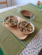 Pelmenikeitto on valmis maisteltavaksi ja arvioitavaksi