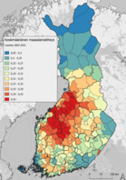 Salamatiheys Suomessa 2000-luvun alussa